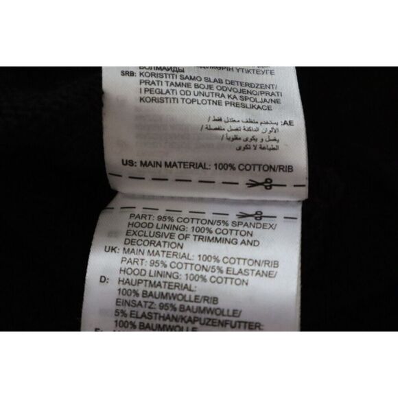 Adidas Originals IB7432 Women's Sz S Black Trefoil Pullover Hoodie Sweatshirt - Picture 4 of 10